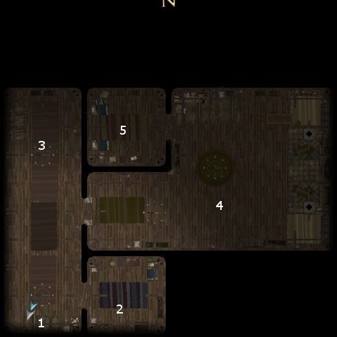 Starling House map