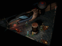 a wizards lizard sewer drain room