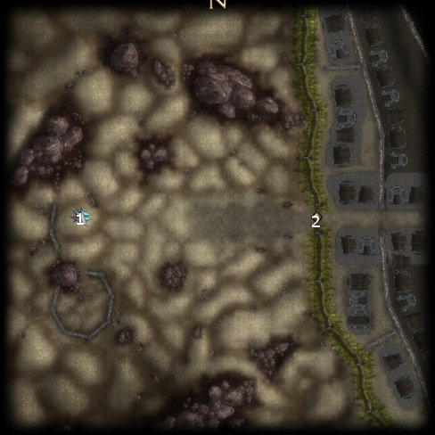Supplicant's Gate Map