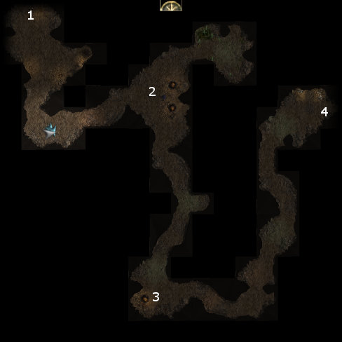 Githyanki Base, Level 1 map