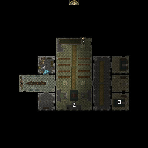 Temple of Lathander Map