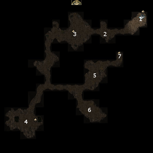 Caverns Beneath Ember Map