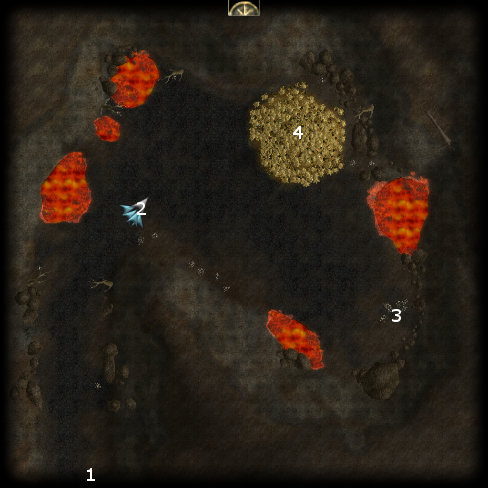 Fiery Canyon Map