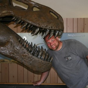 Trekking through Wyoming, I stumble upon a T-Rex...(Summer 2007)
