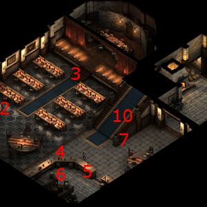 Charred Barrel Main Floor Map