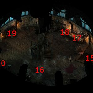 Lighthouse Ruin, Third Floor Map