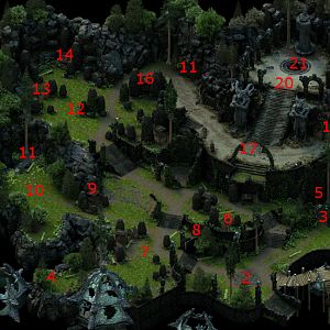 Burial Isle Map