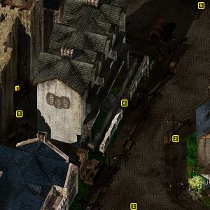 Siege of Dragonspear: Three Old Kegs Inn, Exterior