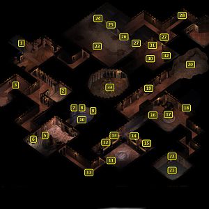 Baldur's Gate 2 EE: Asylum Dungeon, Level 3