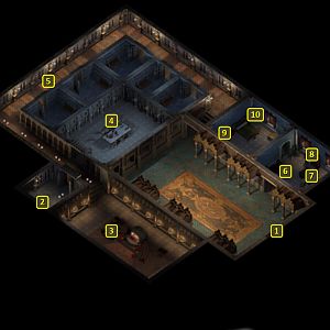 Baldur's Gate 2 EE: Asylum, First Floor