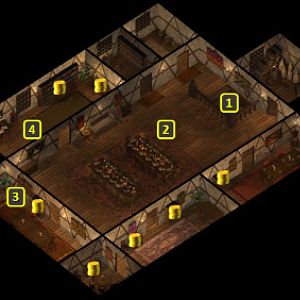 Baldur's Gate EE: Elfsong Tavern, Upper Floor