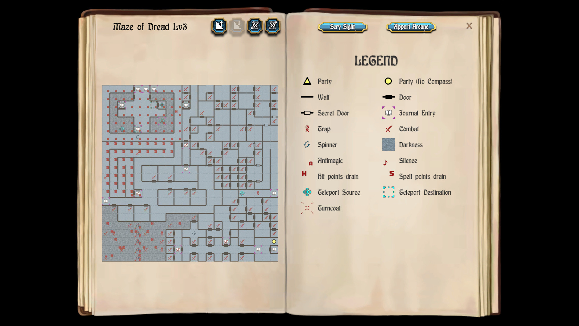 Maze of Dread, Level 3
